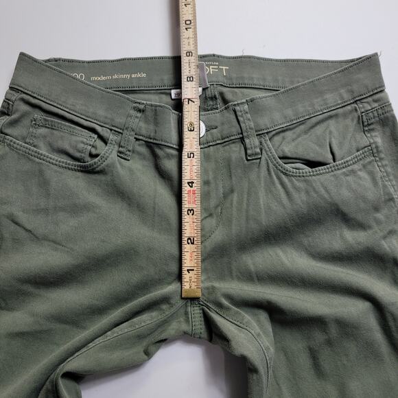 Ann Taylor LOFT Modern Skinny Ankle Size 00/ 24in Minimalist Streetwear Normcore - Picture 8 of 9